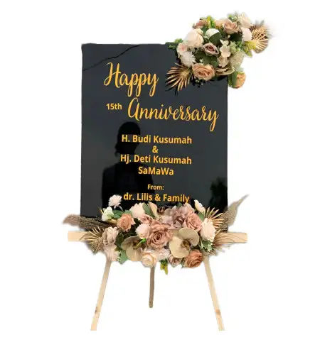 Papan Bunga Akrilik Liliba